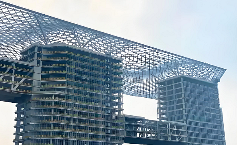 黄南城市更新的先锋:钢结构影响下的城市建筑!